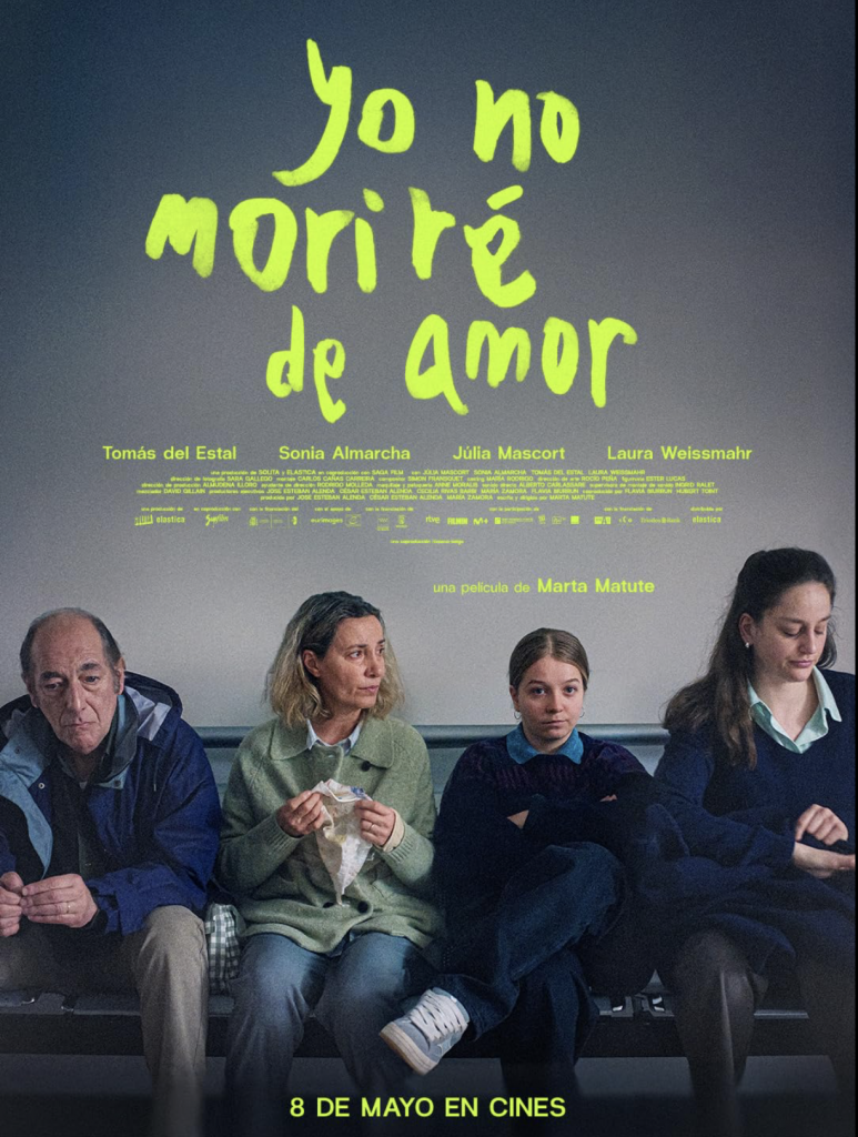 Cartel Yo no moriré de amor