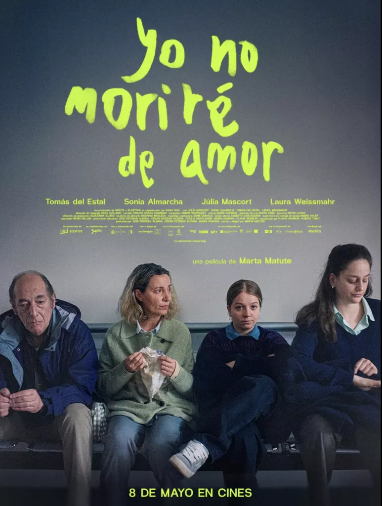 Cartel Yo no moriré de amor